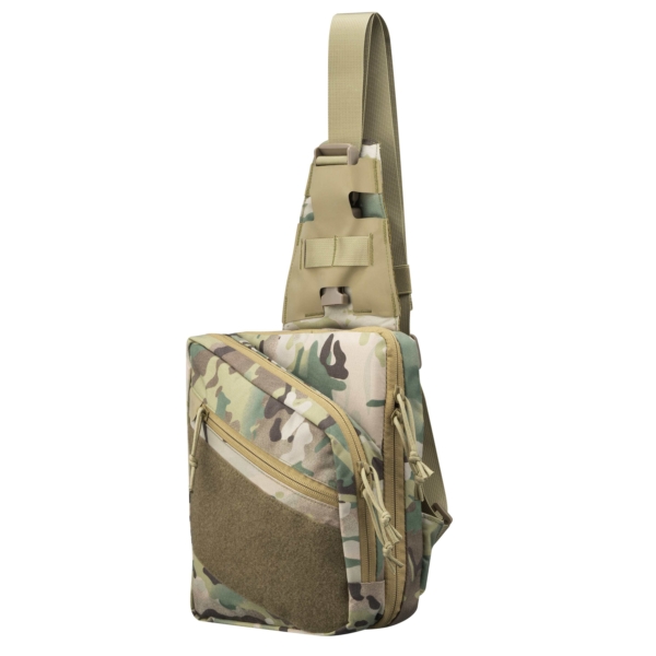 2E Tactical Сумка-слинг, быстрое открывание, 4 отсека, камуфляж