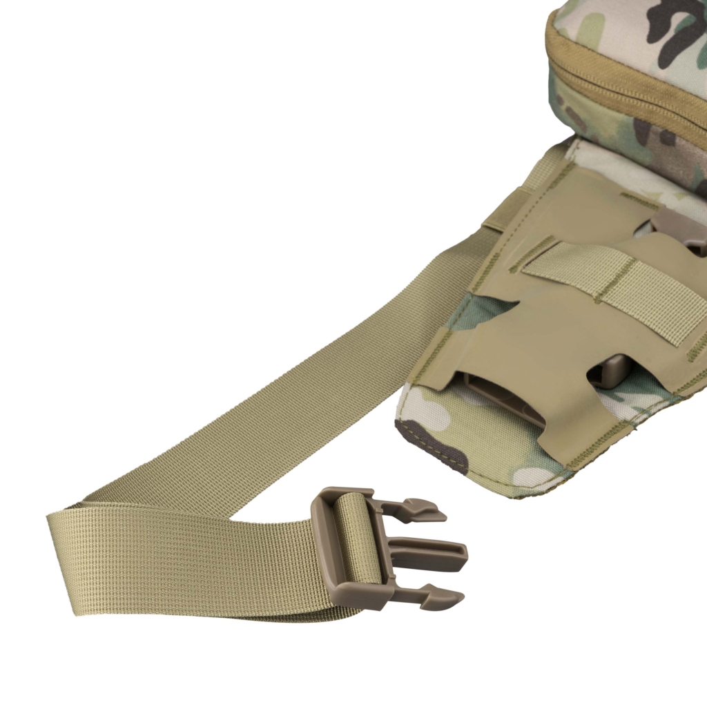 2E Tactical Сумка-слинг, быстрое открывание, 4 отсека, камуфляж