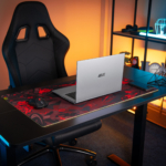 2E Computer table CE120B-MECHANIC, height adjustment, mechanical, 72/120х120x60cm, black