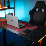 2E Computer table CE120B-MECHANIC, height adjustment, mechanical, 72/120х120x60cm, black