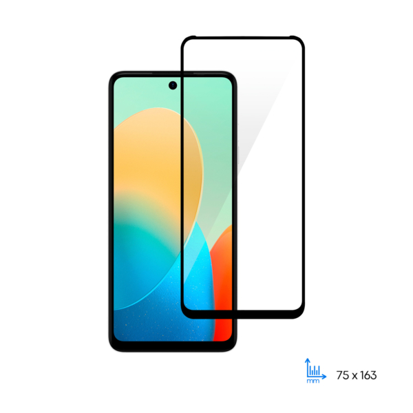 Защитное стекло 2E для TECNO Spark Go 2024 (BG6), 2.5D FCFG, (1 Pack), черная рамка
