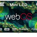 Телевізор 65″ 2E MiniLED 4K 60Hz Smart WebOS Black