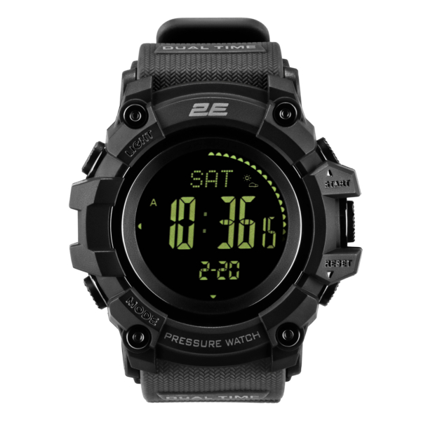 2E Tactical Тактические часы Armor GT Black с компасом и шагомером