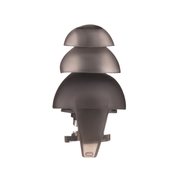 2E Tactical Protective earplugs Switch EP1 Black with a switch, size M, NRR 22/14 dB, passive