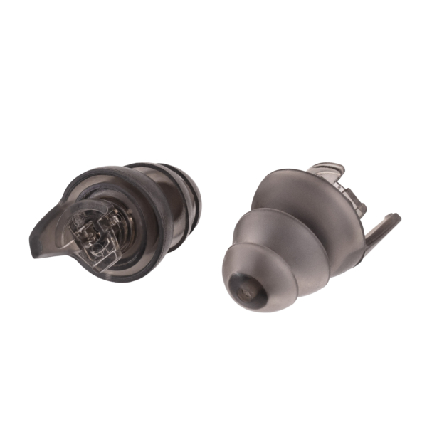 2E Tactical Protective earplugs Switch EP1 Black with a switch, size S, NRR 22/14 dB, passive