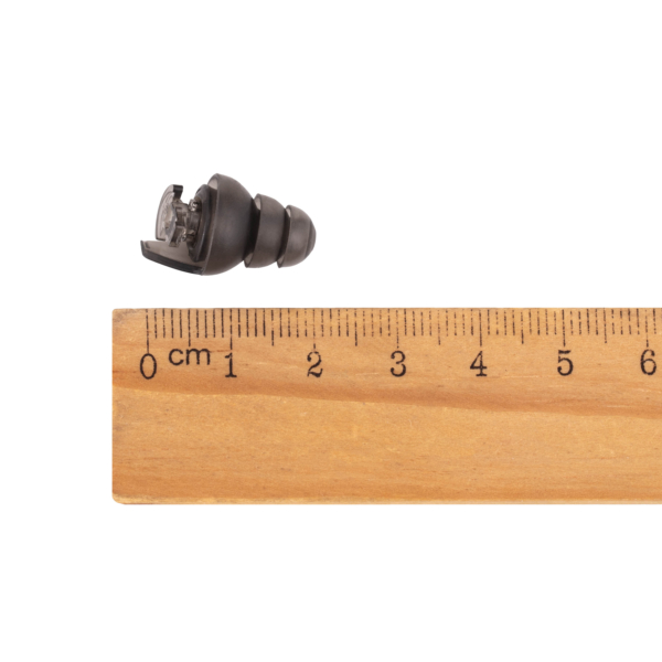 2E Tactical Protective earplugs Switch EP1 Black with a switch, size S, NRR 22/14 dB, passive