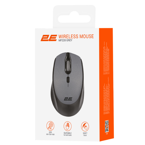 Миша 2E MF220 WL Grey