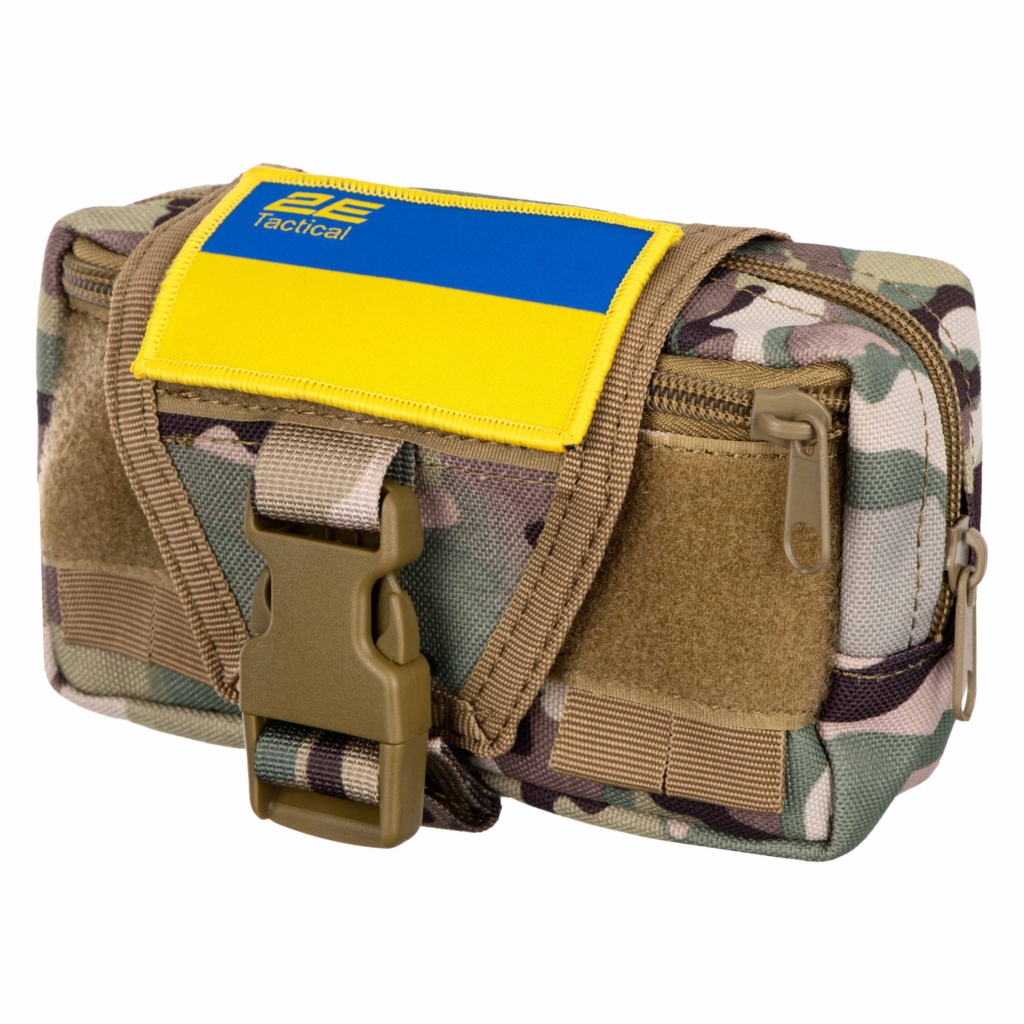 2E Tactical Тактический ремень с 5-ю подсумками, камуфляж