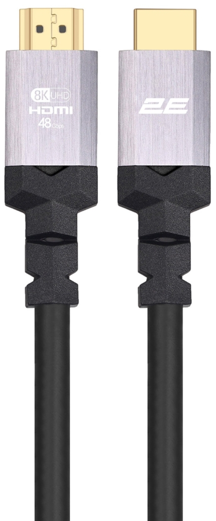 2E Cable HDMI 2.1 (M/M), 1.8m, 4K/120Hz, 8K/60Hz 48Gbps, Ultra High Speed, black