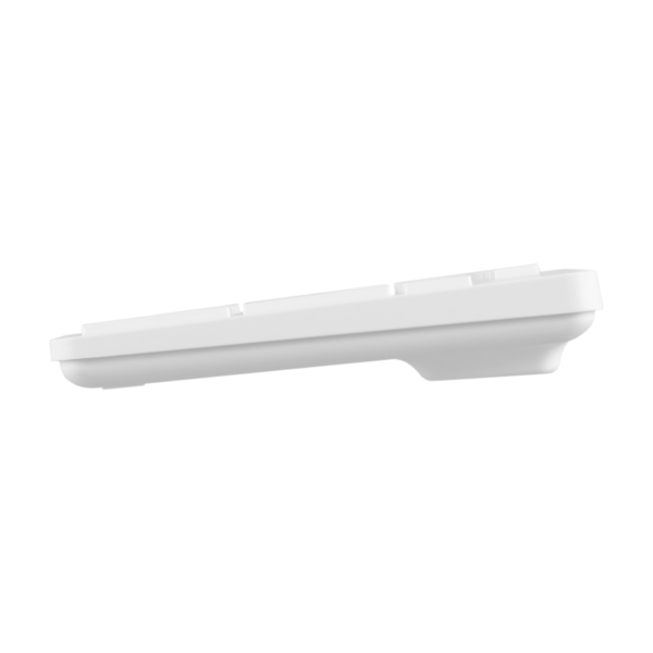 Клавіатура мембранна 2E KS260 106key, WL, EN/UK, білий