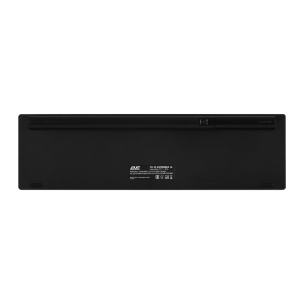 Клавиатура ножничная 2E KS270 109key, WL/BT, EN/UK, серо-чёрный