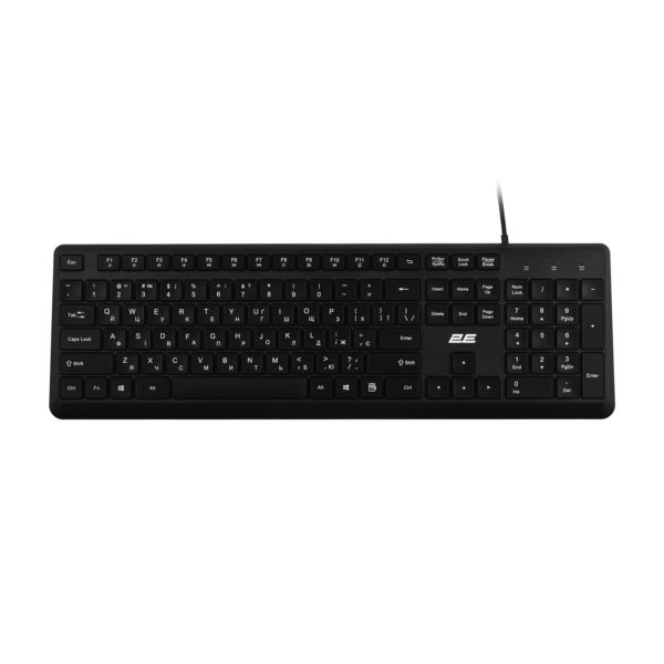 Комплект клавиатура и мышь 2E MK405 USB-A, EN/UK, чёрный