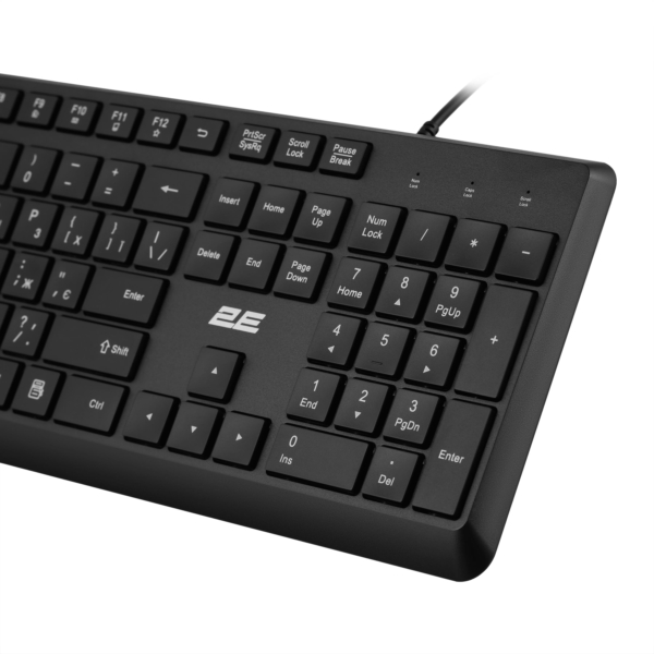 Комплект клавиатура и мышь 2E MK405 USB-A, EN/UK, чёрный