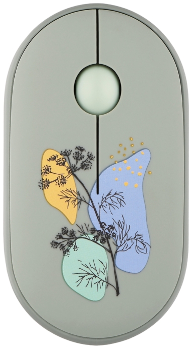 Мышь 2E MF300 FLORA:DILL Silent WL BT, зелёный
