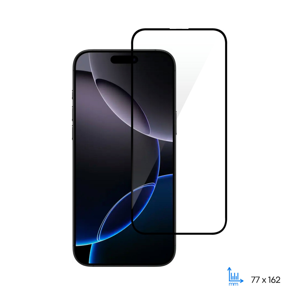 Защитное стекло 2E для Apple iPhone 16 Pro Max(6.9), 2.5D FCFG, (1 Pack), черная рамка
