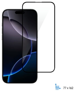 Защитное стекло 2E для Apple iPhone 16 Pro Max(6.9), 2.5D FCFG, (1 Pack), черная рамка