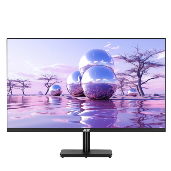 Монитор 2E 27″ H2724B D-Sub, HDMI, DP, IPS, 2560×1440, 100Hz, FreeSync