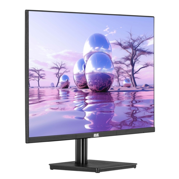 Монитор 2E 27″ H2724B D-Sub, HDMI, DP, IPS, 2560×1440, 100Hz, FreeSync