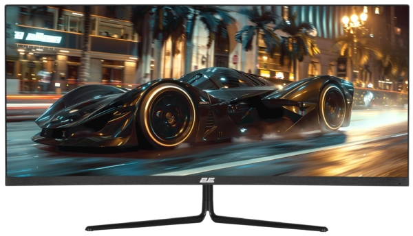 Монитор 2E GAMING 30″ G3024B 2xHDMI, DP, Audio, VA, 2560×1080, 21:9, 200Hz, 1ms, CURVED, FreeSync