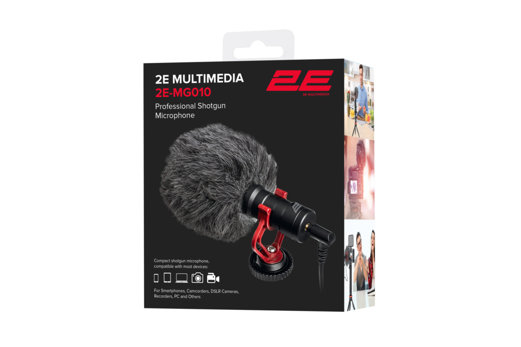 Микрофон пушка 2Е MG010 Shoutgun, 3.5mm