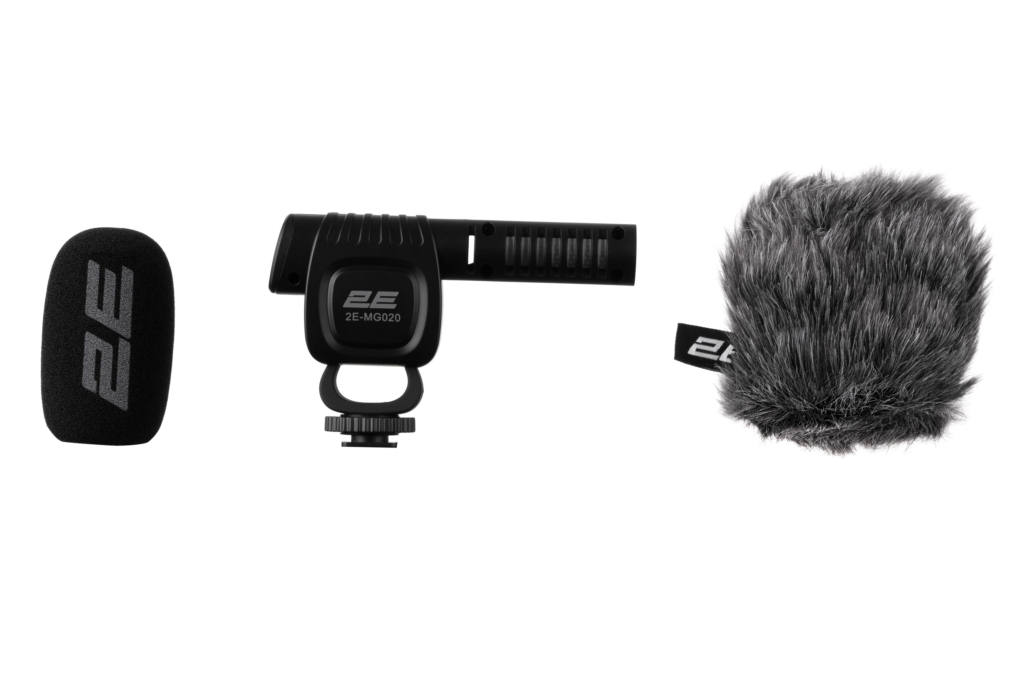 2Е MG020 Shoutgun Mic Pro, on/of, 3.5mm