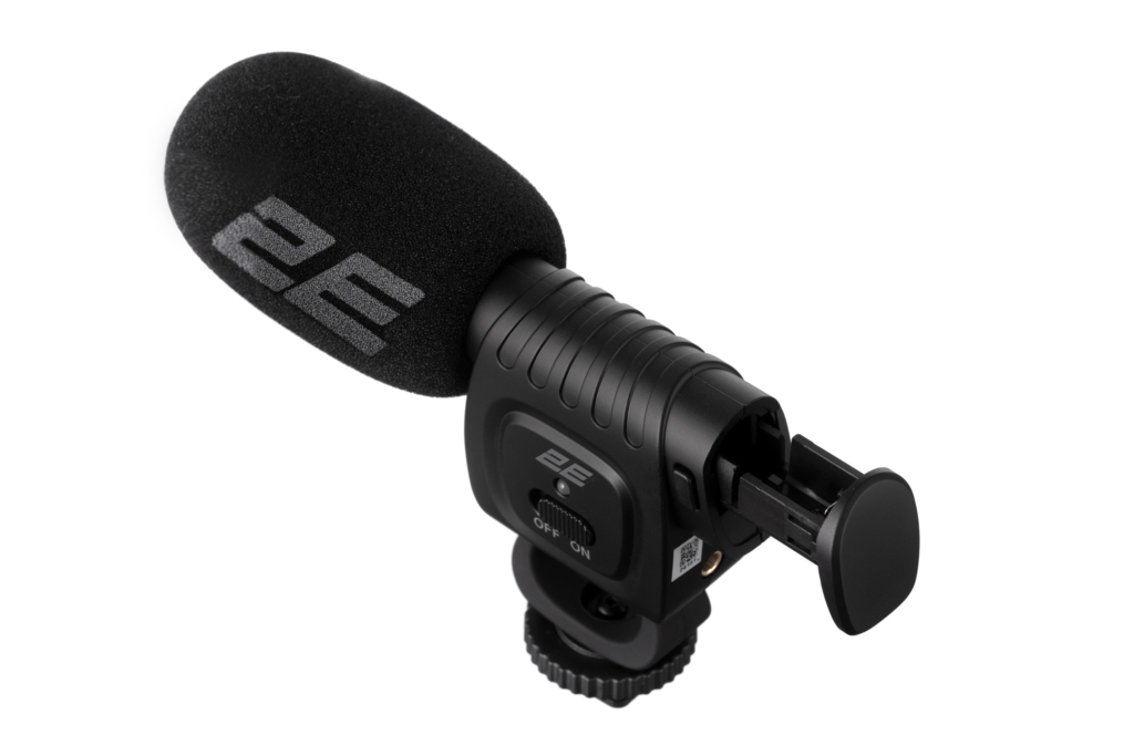 2Е MG020 Shoutgun Mic Pro, on/of, 3.5mm