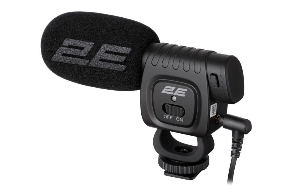 2Е MG020 Shoutgun Mic Pro, on/of, 3.5mm