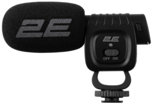 2Е MG020 Shoutgun Mic Pro, on/of, 3.5mm