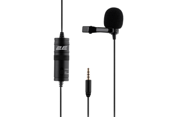 Lavalier Microphone 2E ML010 3.5mm