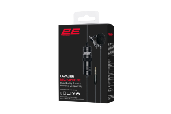 Lavalier Microphone 2E ML010 3.5mm