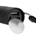 Ліхтар ручний акумуляторний 2E FLBL1812BI Micro-USB 1200мА·год 1200лм 10Вт 4 режими освітлення функція Power Bank IPX4 0.1кг