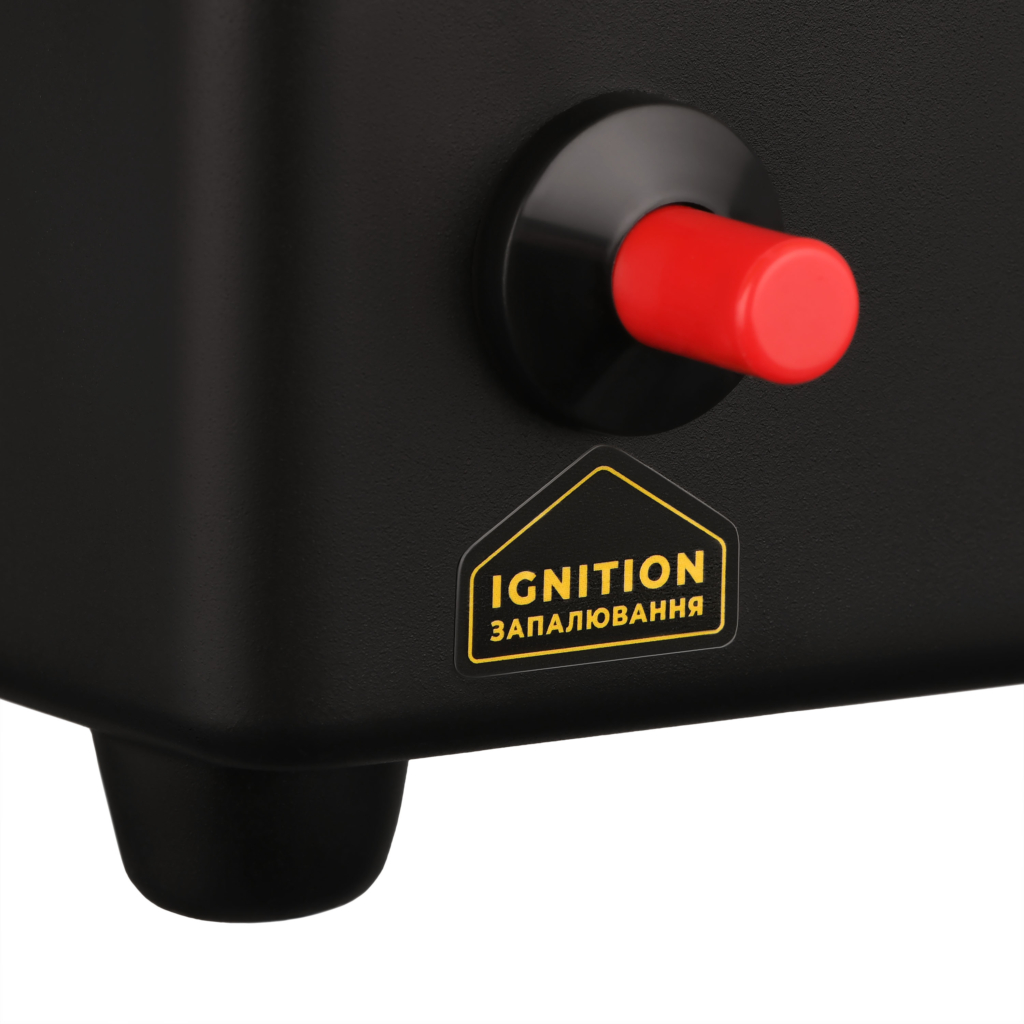 Теплова гармата газова 2E PowerHeat G15, 15кВт, 150м кв, 420м куб/год, IPX4, жовтий