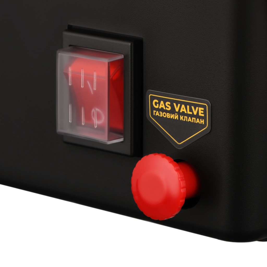 Теплова гармата газова 2E PowerHeat G15, 15кВт, 150м кв, 420м куб/год, IPX4, жовтий