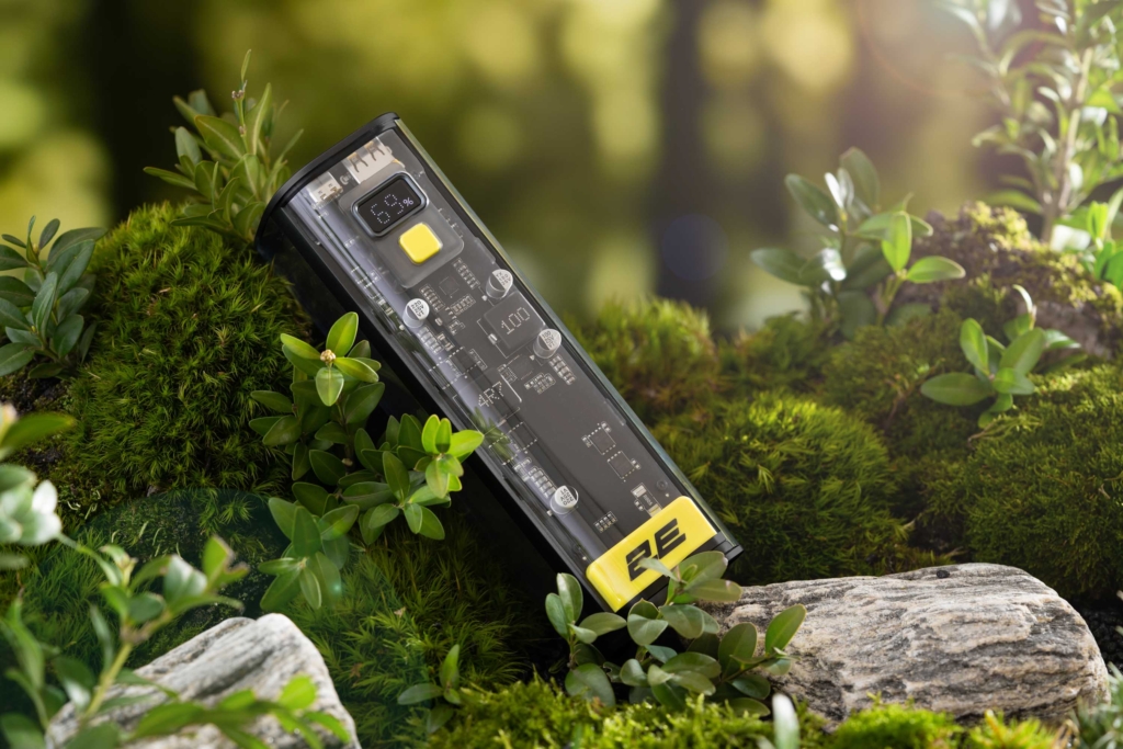 Портативное зарядное устройство Power Bank 2E Сrystal 24000мАч, 100Вт