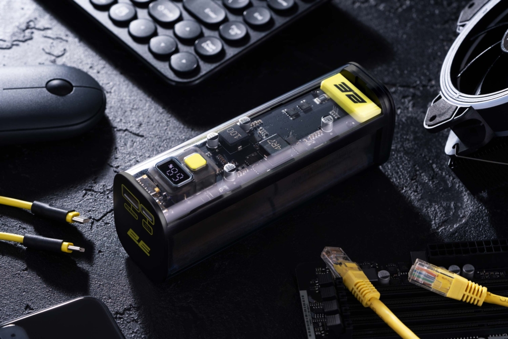 Портативное зарядное устройство Power Bank 2E Сrystal 24000мАч, 100Вт