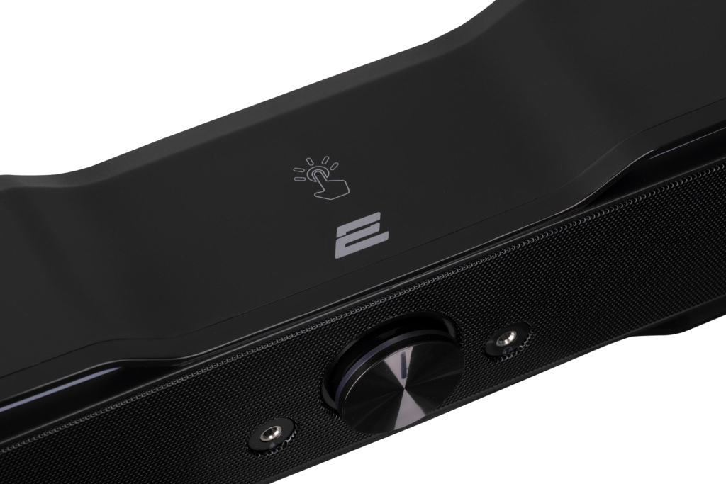Multimedia speaker 2E PCS101 RGB, 2.0, USB, Black