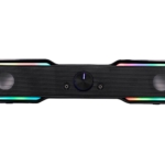 Акустическая система (саундбар) 2E PCS101 RGB, 2.0, USB, Black