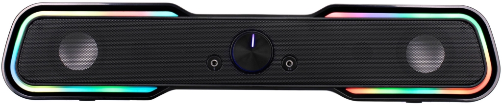 Multimedia speaker 2E PCS101 RGB, 2.0, USB, Black