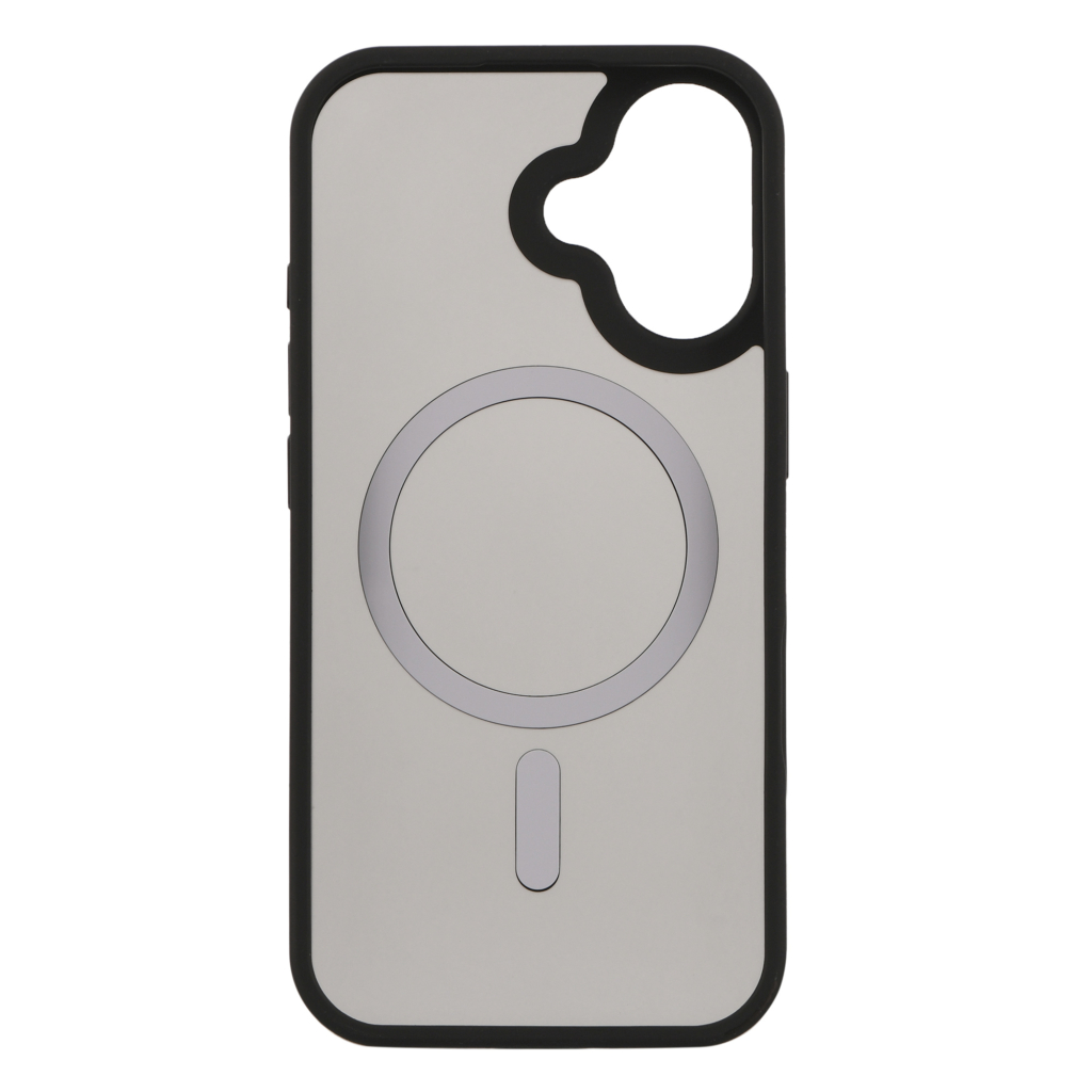 2E Basic case for iPhone 16, Soft Touch MagSafe Cover, Black