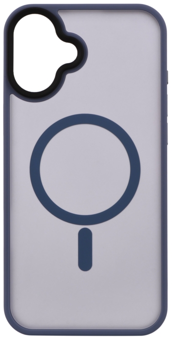 Чехол 2Е Basic для  iPhone 16 Plus, Soft Touch MagSafe Cover, синий светлый
