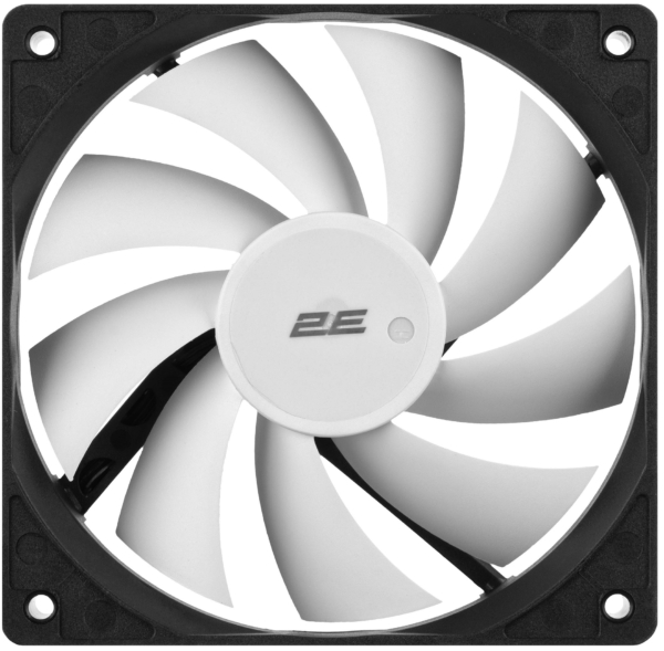Корпусный вентилятор 2E F120-SN 120мм, 500-1500rpm, 4pin 24dBa чёрный
