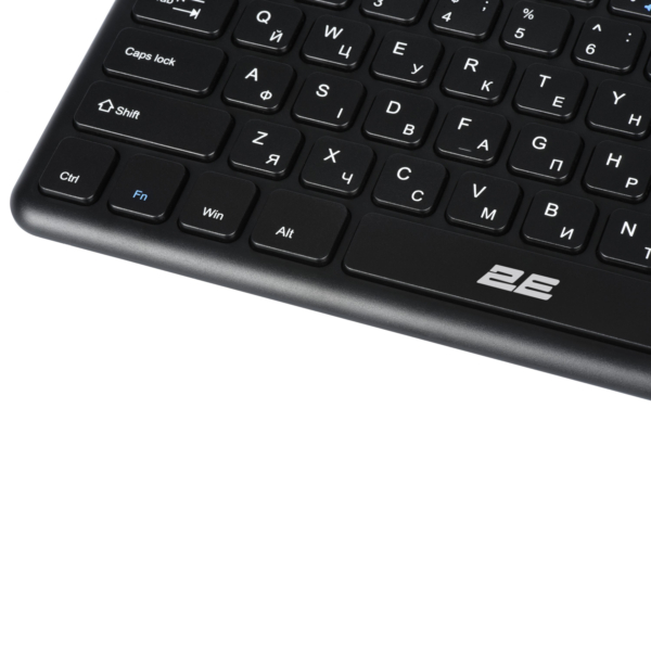 Клавіатура ножнична 2E KT100 78key, WL, EN/UK, чорний