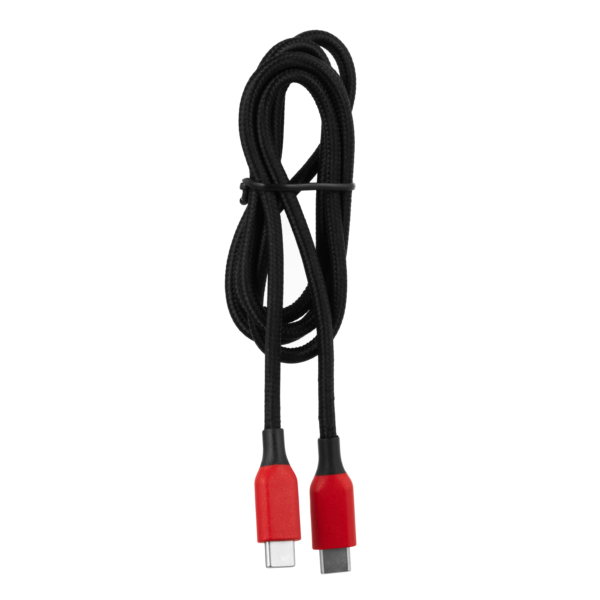 Кабель 2E USB-C — USB-C 100W 1м black