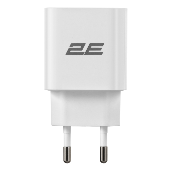 Зарядний пристрій мережевий 2E 25Вт USB-C PD, білий