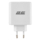 Зарядний пристрій мережевий 2E 65Вт GaN 2хUSB-C/USB-A, PD/QC, білий
