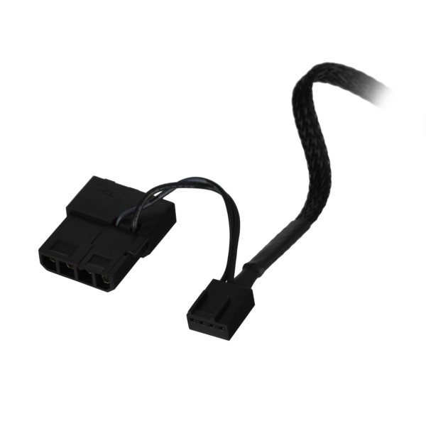 Корпусный вентилятор 2E F120-SN 120мм, 500-1500rpm, 4pin 24dBa чёрный