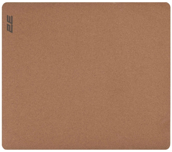 Коврик для мыши 2E CORK, M(450x400x2мм), коричневий