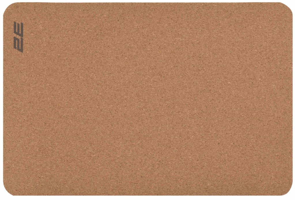 2E Mouse Pad CORK, S(300x200x2mm), brown