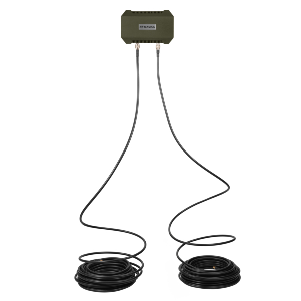 2E Tactical Антена активна MAVKA GREEN, 2.4/5.2/5.8GHz, 10Вт, N-Type, для DJI/Autel(V2)/FPV цифра, Штатив 2.8м, кріплення