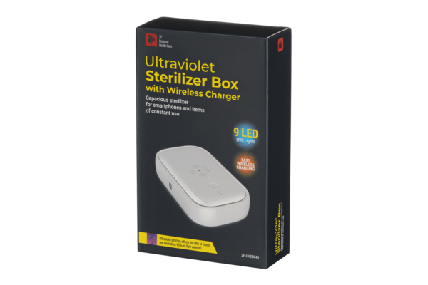 UV sterilizer with wireless charger 2E UVSB040, Qi